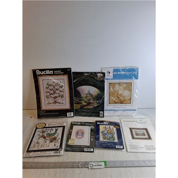 (7)  Cross Stitch Kits