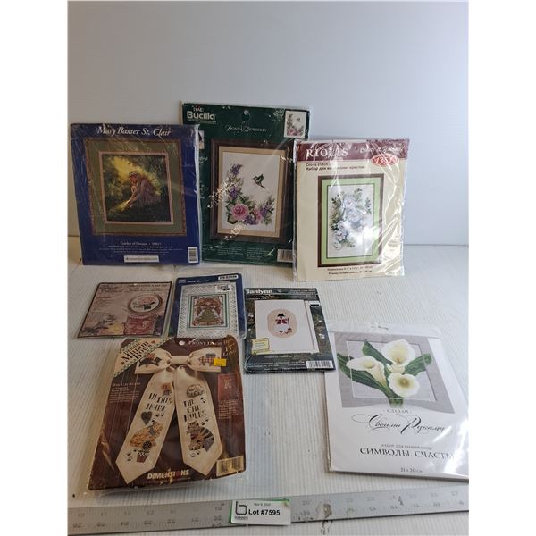 (8) Cross Stitch Kits