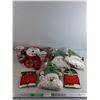 Image 1 : Christmas Ribbons, Santa Door Hangers