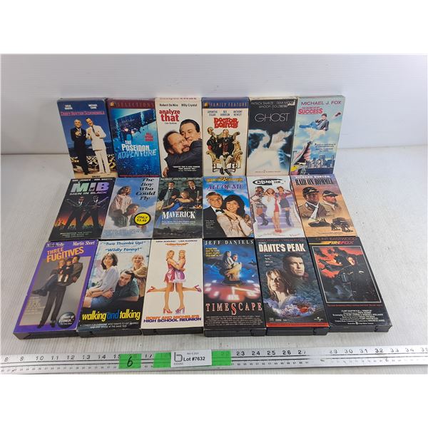 Various VHS Movies - The Poseidon Adventure, Doctor Dolittle, Men in Black