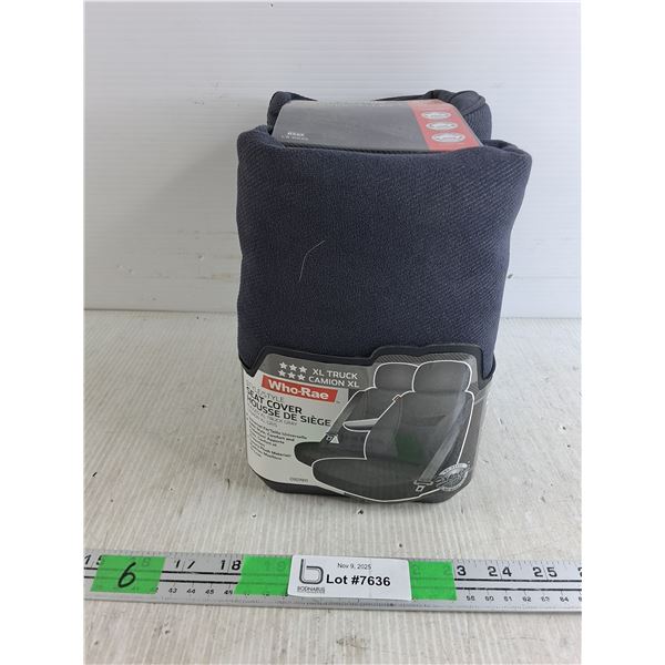 Who Rae Rugged XL Truck Seat Covers - Gray