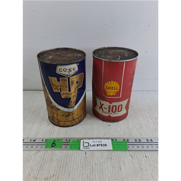 Coop HD7 & Shell X100 Motor Oil - Cannot Ship