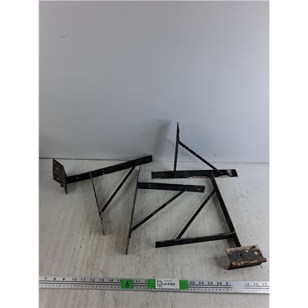 (4) Shelf Brackets 14" x 10" x 1 1/2"