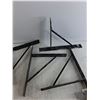 Image 3 : (4) Shelf Brackets 14" x 10" x 1 1/2"