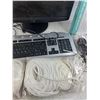 Image 4 : 18" Emachines Monitor, Acer & Macally Keyboards, USB Web Camera, Ropes - As Is, Cannot Ship
