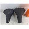 Image 2 : (2)  Bicycle Saddles, Amber Emergency Light - As Is