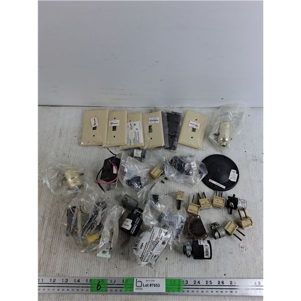Push Switch Lamp Holder, Light Switches, Covers, Misc Electronics