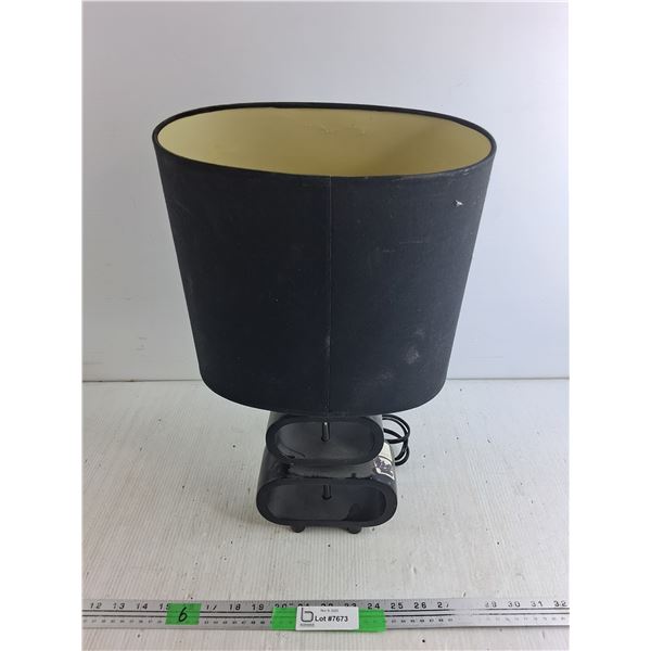 Desk Top Lamp 19" x 11" x 7", Powers On, As Is, Cannot Ship