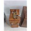 Image 4 : General Electric Kettle (No Cord), As Is, Wooden Box 6" x 5" x 5", Vintage Ignition Coil - As Is