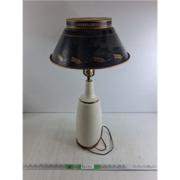 27" Desk Top Lamp - Powers On, As Is, Cannot Ship