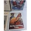 Image 5 : Vintage Coca Cola Posters 13" x 10", Framed Acme Motors Announcement 15" x 8", Norman Rockwell Book