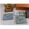 Image 3 : Various Tin Boxes - 8" x 3" x 5" - 12" x 8" x 3", Cigarette Cases - Players, Carters