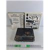 Image 1 : Vintage MT 130 Parts Catalog, The Ultimate Spy Book, Sony TC 142 Cassette Player - As Is