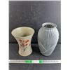 Image 1 : (2) Ceramic Vases, 10" & 13", Cannot Ship