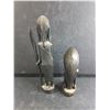 Image 5 : (2) Tribal African Wood Carvings 14" & 9"
