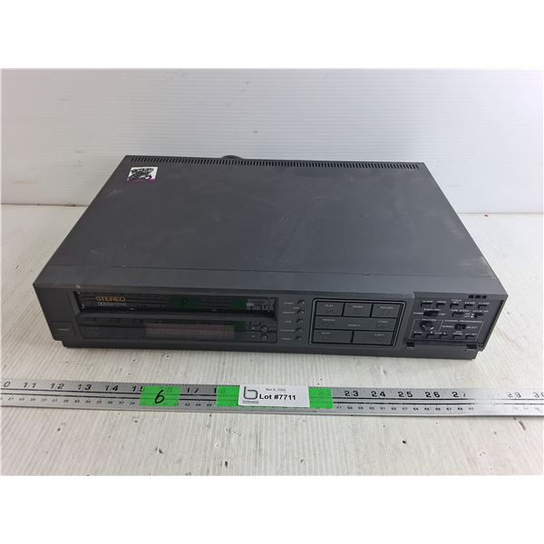 Stereo VHS Dolby System - Powers On, As Is, 18" x 12" x 3"