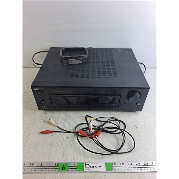 Sony Audio/ Video Control Center - Powers On, As Is,17" x 13" x 6", Pickup Only