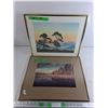 Image 1 : (2) Framed Wall Art Prints - Pickup Only