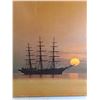 Image 2 : *A Sailboat at Sunset Wall Art Print - Pickup Only
