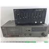 Image 3 : NAD Stereo Cassette Deck, ADC Stereo Frequency Equalizer, Amcor Power Supply, Powers On, As Is