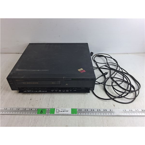 Toshiba Video Cassette Recorder - Powers On, As Is