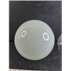 Image 2 : (2) Glass Lamp Shades - Cannot Ship