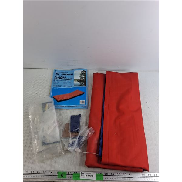 Rubberized Cotton Air Mattress 78" x 29"