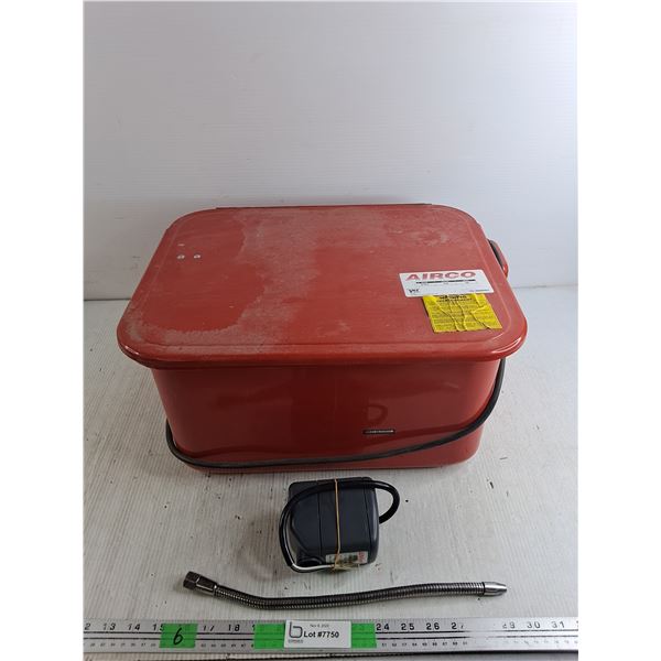 3.5 Gallon Parts Washer, Liquid Filter 17" x 9" x 13" - Cannot Ship