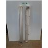 Image 1 : *(2) Fluorescent Light Fixtures 49" x 4" x 3", Powers On, As Is, Cannot Ship