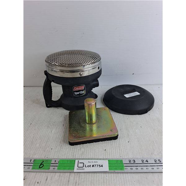 Coleman SportCat PerfecTemp Catalytic Heater, Mounting Base Adapter
