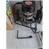 Image 6 : Sears Craftsman Heavy Duty Power Router - Powers On, As Is, Router Edge Guide & Contour Finger