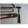 Image 5 : Bow Saw, Hacksaw, Ball Peen Hammer, Bolt Cutter - Cannot Ship