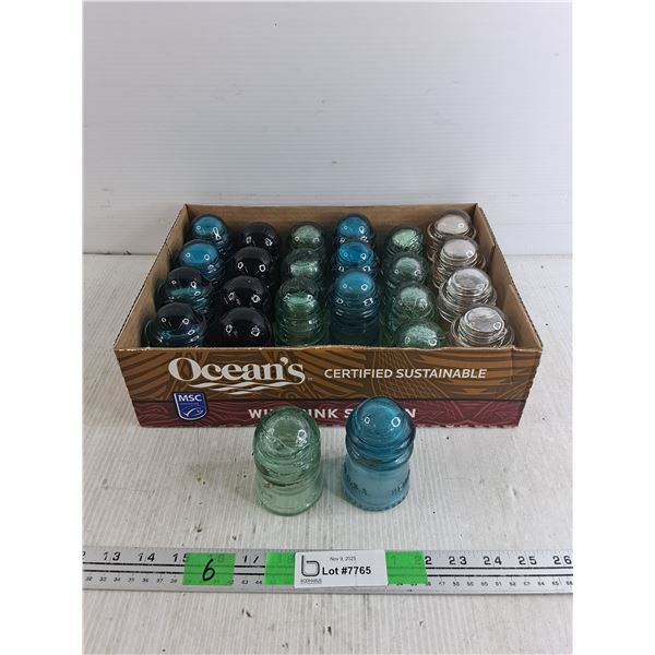 (24)  Glass Insulators