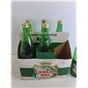 Image 2 : Vintage Canada Dry Bottle Crate & (6) 750 ml Bottles , Cannot Ship