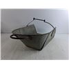 Image 3 : Galvanized Grain Scoop 21" x 13" x 8", Cannot Ship