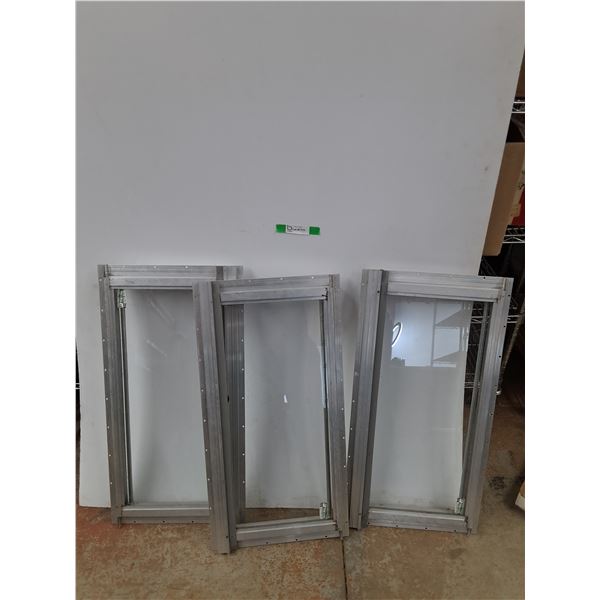 *(3)  Windows 32" x 16" x 2 1/2", Cannot Ship