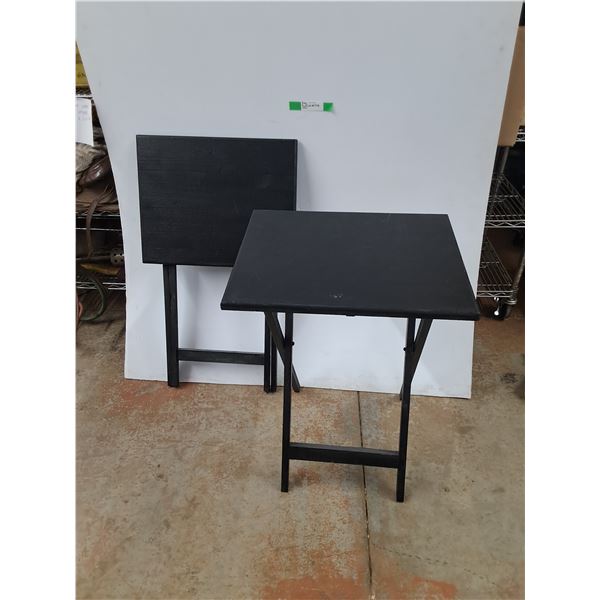 *(2) Folding Tables 28" x 20"x 16"', Cannot Ship