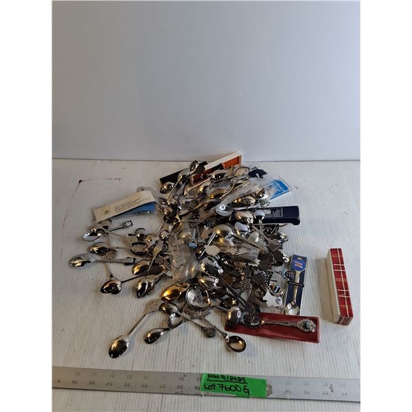 Assortment Of Collector Spoons