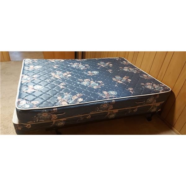 Double Bed with Frame and Mattress-located offsite in Saskatoon