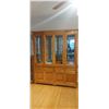 Image 1 : China Cabinet 66"w x 78"t x 18"d-Cannot Ship