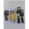 Image 3 : NOS 10 Pc.Spline Socket Set,Socket Rail,(2) Flashlights,Jumbo Wedge,Socket Adapter and more tools in