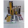 Image 1 : NOS Hi-Torque Ratcheting Screwdriver,Emergency Auto Tool,Laser Measuring Tool and more tools as pict
