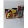 Image 4 : NOS (2) Flashlights,Stubby&Wobble Socket Adapter Set,Chain Oil Filter Wrench,Jumbo Wedge and more as