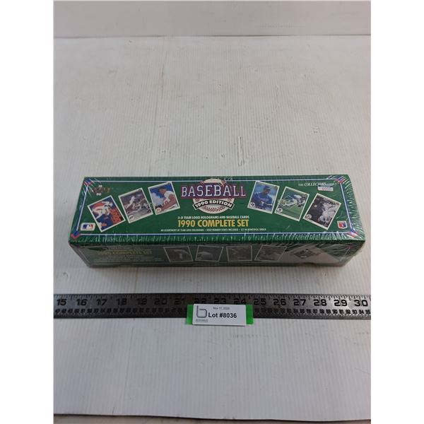 Sealed Complete Set Upper Deck 1990 MLB Collector Cards