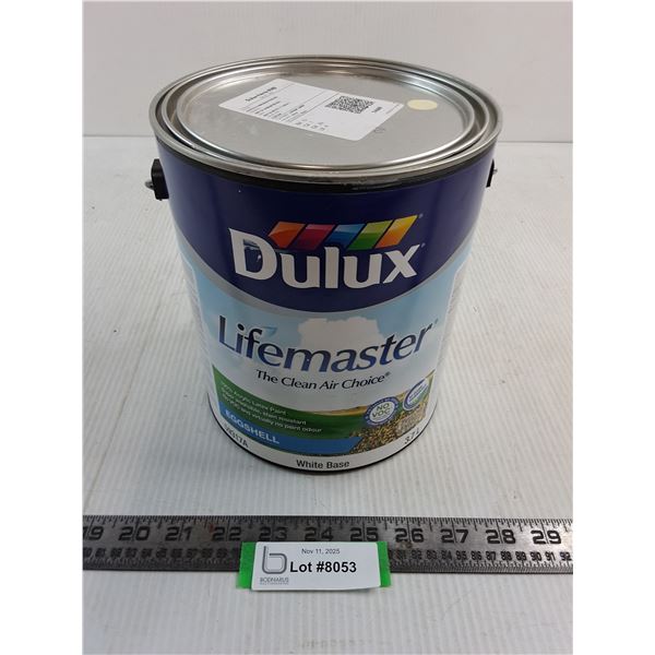 Dulux 3.7L Lifemaster Eggshell Latex Paint - Cannot Ship