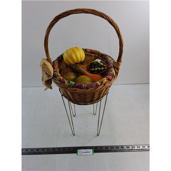 Artificial Fruit/Vegetable Stand - 22" High