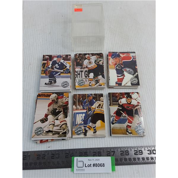 Container of 1991 Pro Set NHL Collector Cards - Authenticity Not Guaranteed