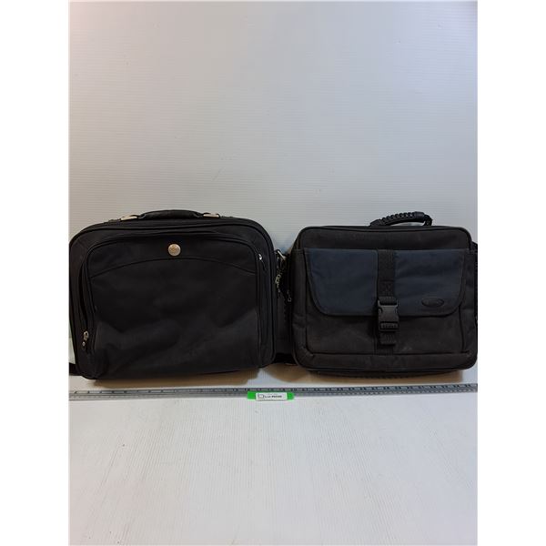 (2) Large Laptop Cases: Dell & Targus
