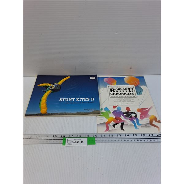 (2) Stunt Kites Books