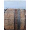 Image 3 : ** Wine Wooden Cedar Barrels on Metal Stands - Stand: 37" x 24" x 26 - CANNOT SHIP